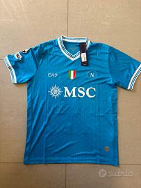 ナポリ DE BRUYNE 11 EA7 X-LARGE Maglia SSC Napoli Home, De Bruyne 11 Taglia L, UCL - Sports
