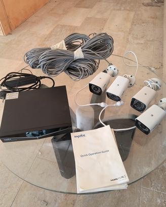 Kit videosorveglianza SANNCE