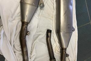 Scarico completo titanio honda crf 250