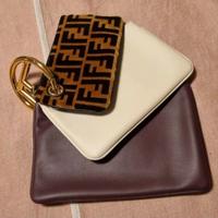 Pochette donna Fendi Triplette in Pelle Multicolor