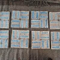 Antiche riggiole mattoni epoca 700 Napoli Italia