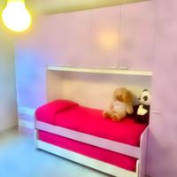 CAMERETTA COLOMBINI PER 2 BAMBINE COMPLETA