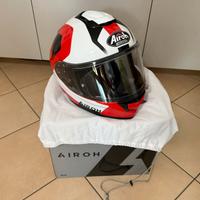 Casco AIROH ST 501 RED GLOSS TG. S