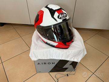 Casco AIROH ST 501 RED GLOSS TG. S