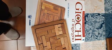 giochi d'ingegno in legno 