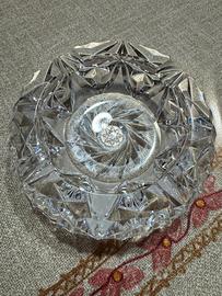 Portacenere in cristallo