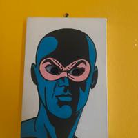 Quadro olio su tela Diabolik