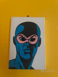 Quadro olio su tela Diabolik