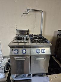 Fuochi a gas professionali e cuocipasta