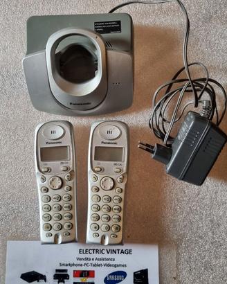 8567N-Cordless Panasonic KX-TG1100JT Doppio