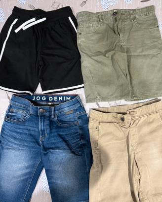 Stock pantaloncini bambino 8-10 anni