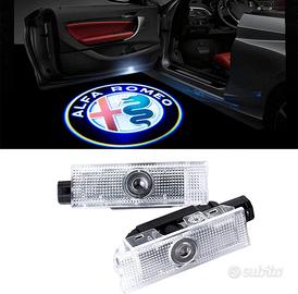 2 Proiettori Led Logo Alfa Romeo MITO Sottoporta
