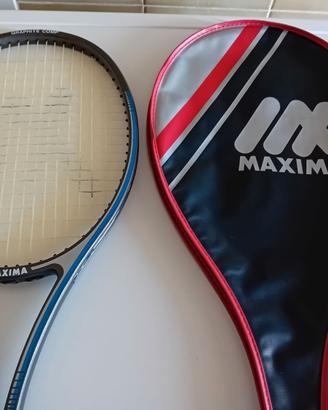 Racchetta tennis MAXIMA grafite e fibra di vetro