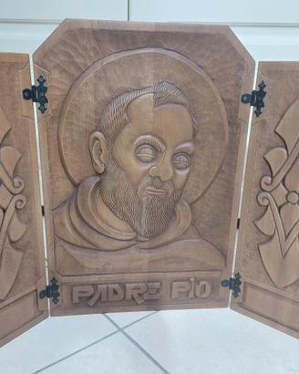 quadro in legno scolpito a mano 