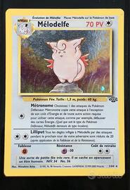 Carta Pokemon Clefable HOLO-Francese-Set JUNGLE