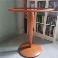 Tavolino/comodino in legno e vetro