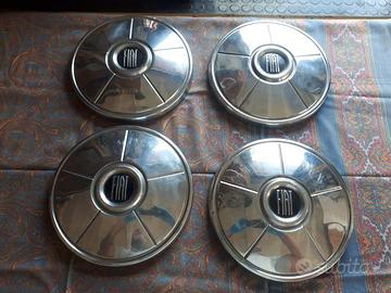 Set di 4 borchie FIAT Originali vintage 