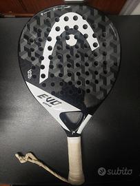 RACCHETTA PADEL HEAD EVO SANYO BLACK/WHITE