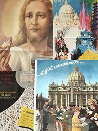 n. 4 Manifesti sacri anni 60 –