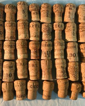 Lotti di 50 Tappi Sughero Naturale Spumante o Vino
