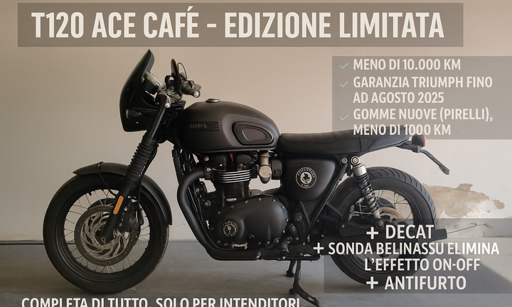Triumph bonneville t120 ace cafe