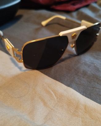 Occhiali Versace Pilot bianchi. 165€
