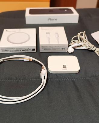 base ricarica apple e cavo 2 mt