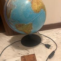Lampada mappamondo
