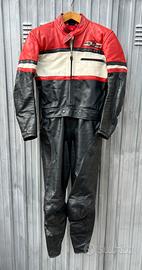 Tuta moto in pelle Dainese anni 70/80 - taglia 48