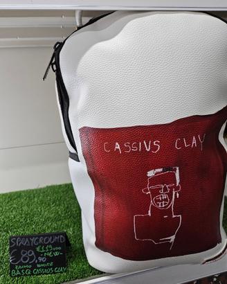 SPRAYGROUND Zaino Bianco BASQ CASSIUS CLAY