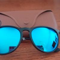 Rayban a specchio azzurri
