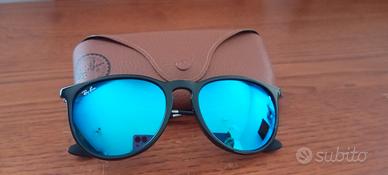 Rayban a specchio azzurri