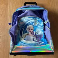 Zaino scuola frozen trolley
