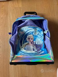 Zaino scuola frozen trolley