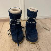 moon boot 31-34 blu