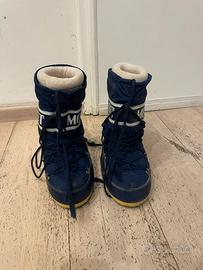 moon boot 31-34 blu