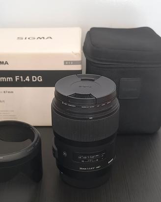 Sigma 35mm 1.4 ART EF mount