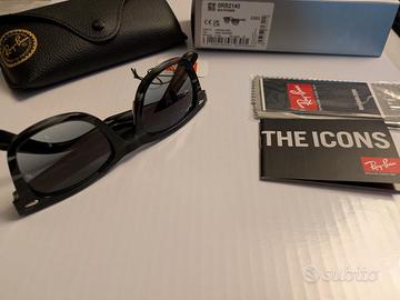 Ray-Ban 2140 wayfarer stripped gray 1360/71