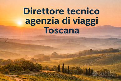 Direttore tecnico per agenzia viaggi-tour operator