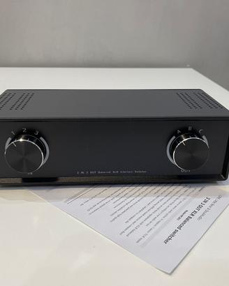 Switch per Audio XLR  bilanciato 3 IN-3 OUT