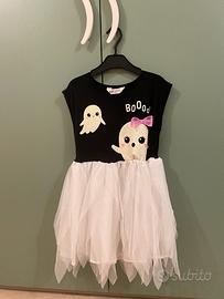 Costume carnevale fantasma per bambina