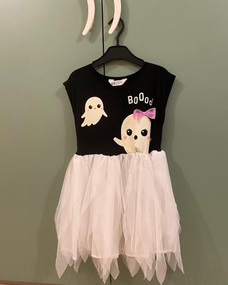 Costume carnevale fantasma per bambina