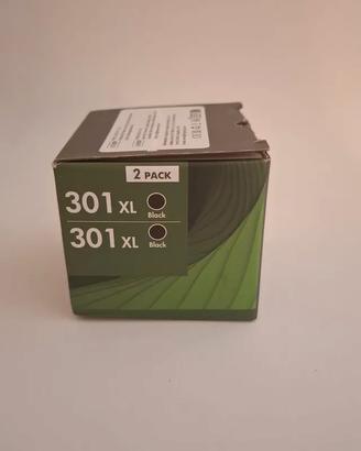 Coppia Di Cartucce Compatibili HP 301 XL Sigillate