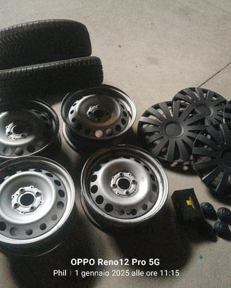 gomme  termiche da 15 smart fortwo 453