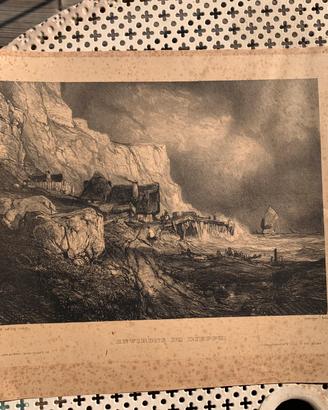 Litografia d’epoca