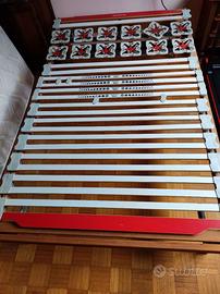 Letto reclinabile doghe 1 piazza e mezza.