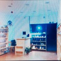 Libreria-scaffali in legno