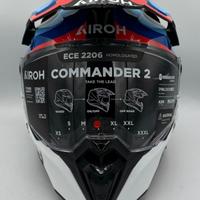 Casco Airoh Commander 2 Doom Black Matt