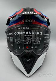 Casco Airoh Commander 2 Doom Black Matt