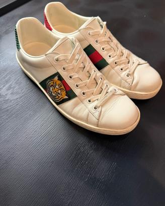 SCARPE SNEAKERS GUCCI TIGRE UOMO TAGLIA 42